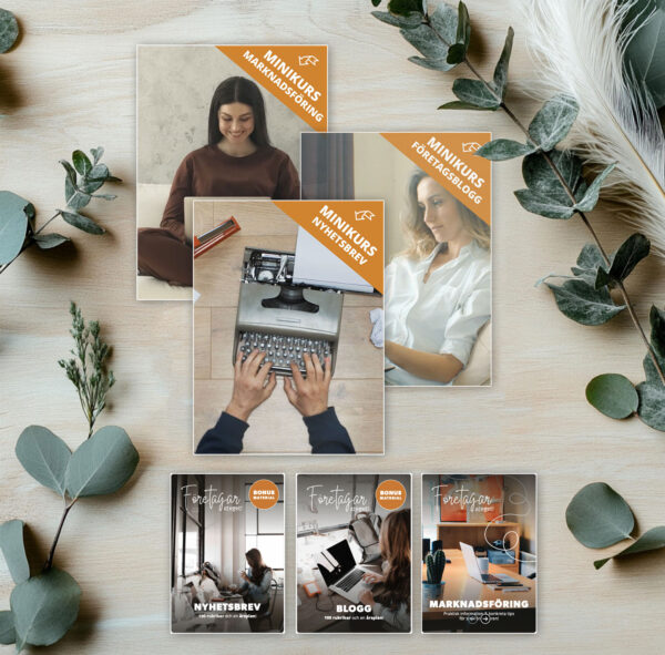 Webinarpaket - Marknadsföring för småföretagaren